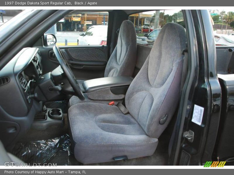 Black / Agate 1997 Dodge Dakota Sport Regular Cab
