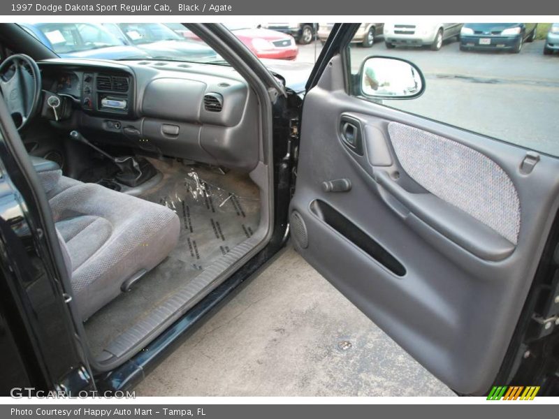 Black / Agate 1997 Dodge Dakota Sport Regular Cab