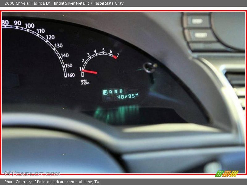 Bright Silver Metallic / Pastel Slate Gray 2008 Chrysler Pacifica LX