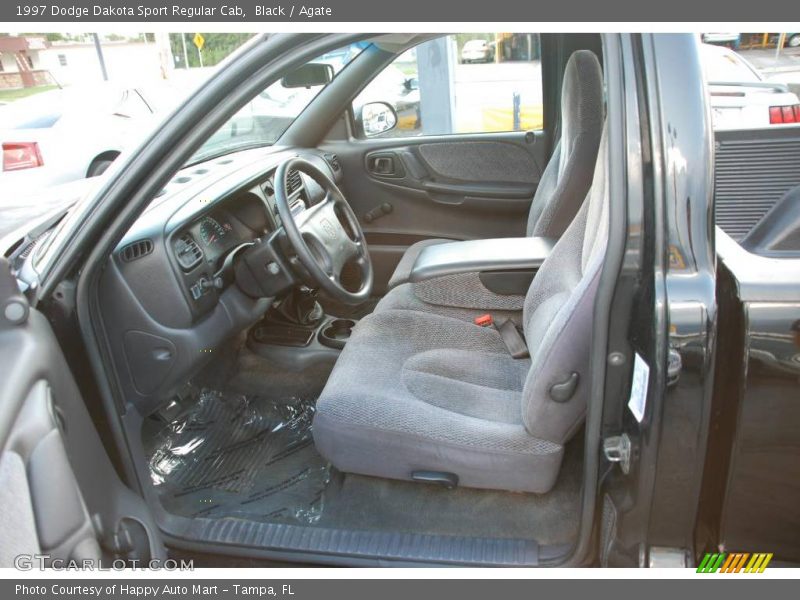 Black / Agate 1997 Dodge Dakota Sport Regular Cab