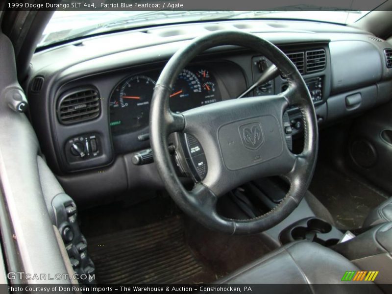 Patriot Blue Pearlcoat / Agate 1999 Dodge Durango SLT 4x4