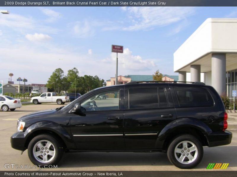 Brilliant Black Crystal Pearl Coat / Dark Slate Gray/Light Slate Gray 2009 Dodge Durango SLT