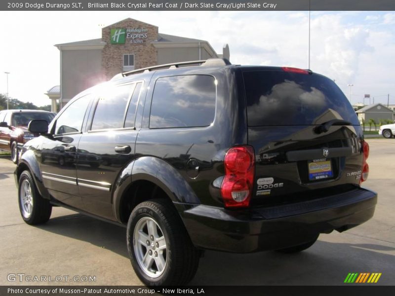 Brilliant Black Crystal Pearl Coat / Dark Slate Gray/Light Slate Gray 2009 Dodge Durango SLT