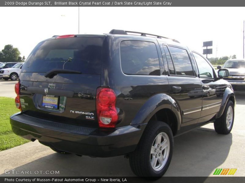 Brilliant Black Crystal Pearl Coat / Dark Slate Gray/Light Slate Gray 2009 Dodge Durango SLT
