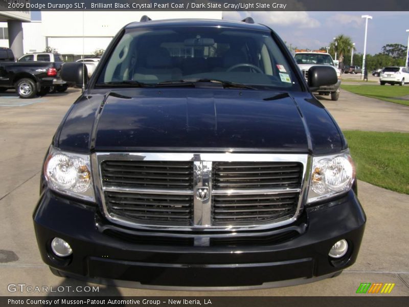 Brilliant Black Crystal Pearl Coat / Dark Slate Gray/Light Slate Gray 2009 Dodge Durango SLT