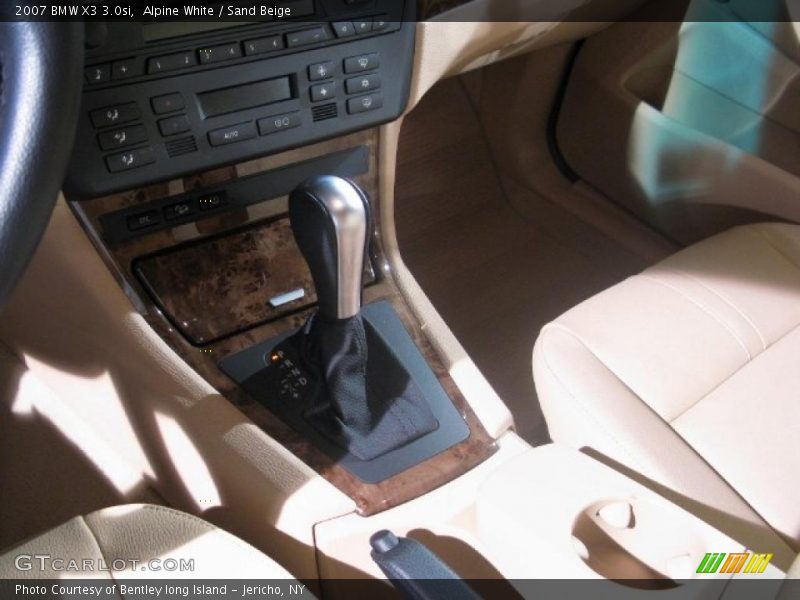 Alpine White / Sand Beige 2007 BMW X3 3.0si
