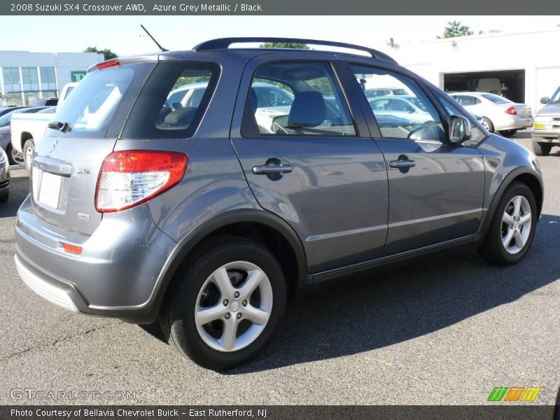 Azure Grey Metallic / Black 2008 Suzuki SX4 Crossover AWD
