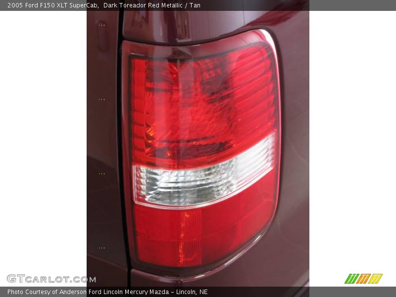 Dark Toreador Red Metallic / Tan 2005 Ford F150 XLT SuperCab