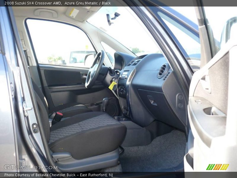 Azure Grey Metallic / Black 2008 Suzuki SX4 Crossover AWD