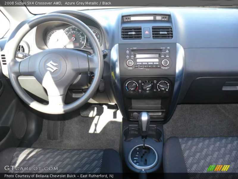 Azure Grey Metallic / Black 2008 Suzuki SX4 Crossover AWD