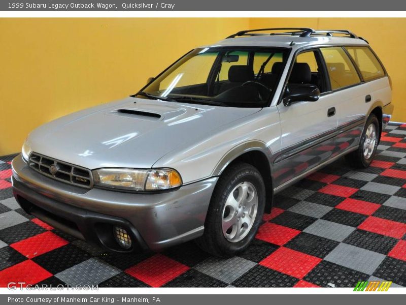 Quicksilver / Gray 1999 Subaru Legacy Outback Wagon