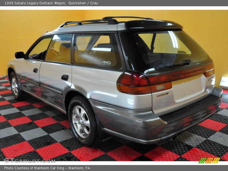 Quicksilver / Gray 1999 Subaru Legacy Outback Wagon
