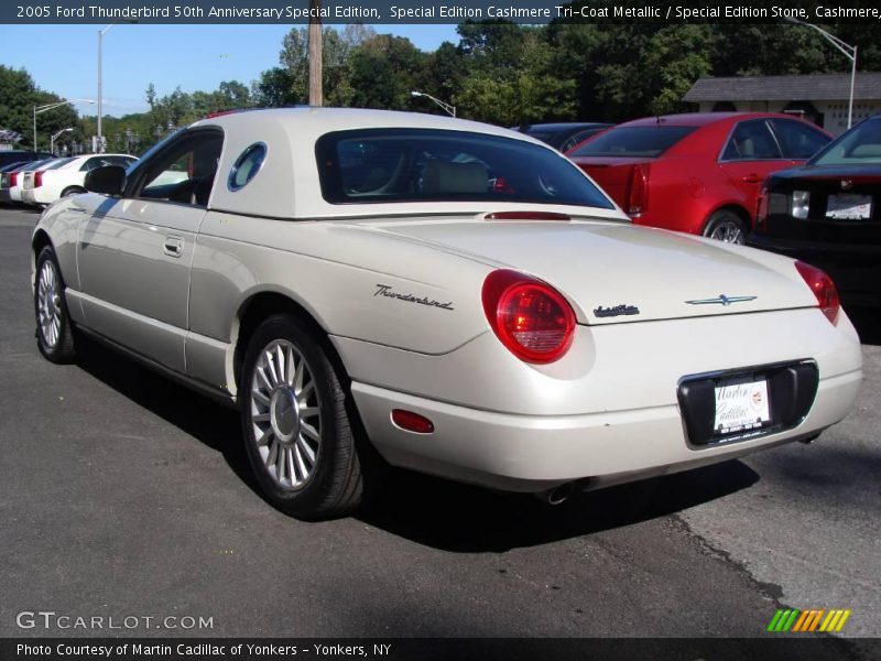 Special Edition Cashmere Tri-Coat Metallic / Special Edition Stone, Cashmere, Soft Gold 2005 Ford Thunderbird 50th Anniversary Special Edition