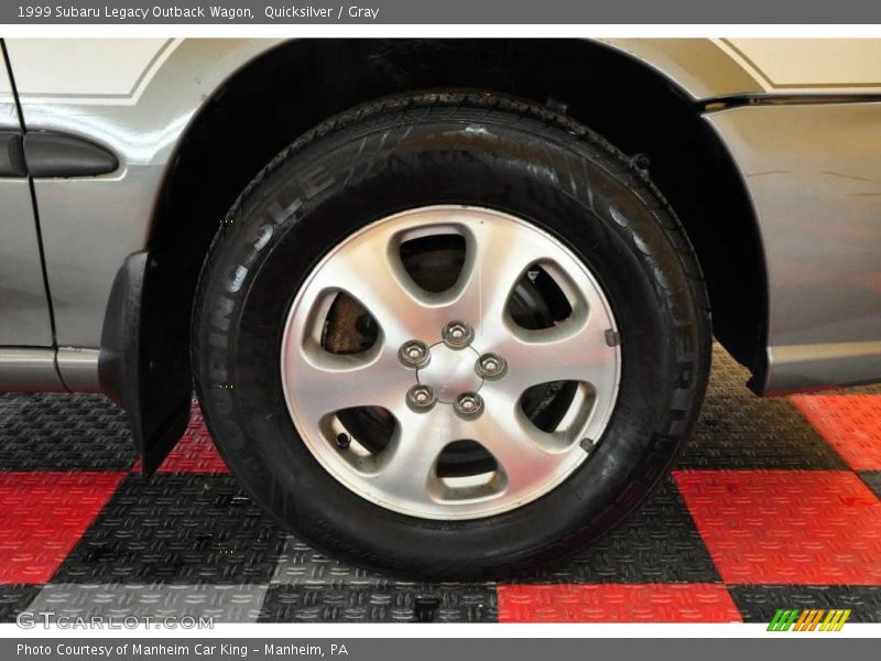 Quicksilver / Gray 1999 Subaru Legacy Outback Wagon
