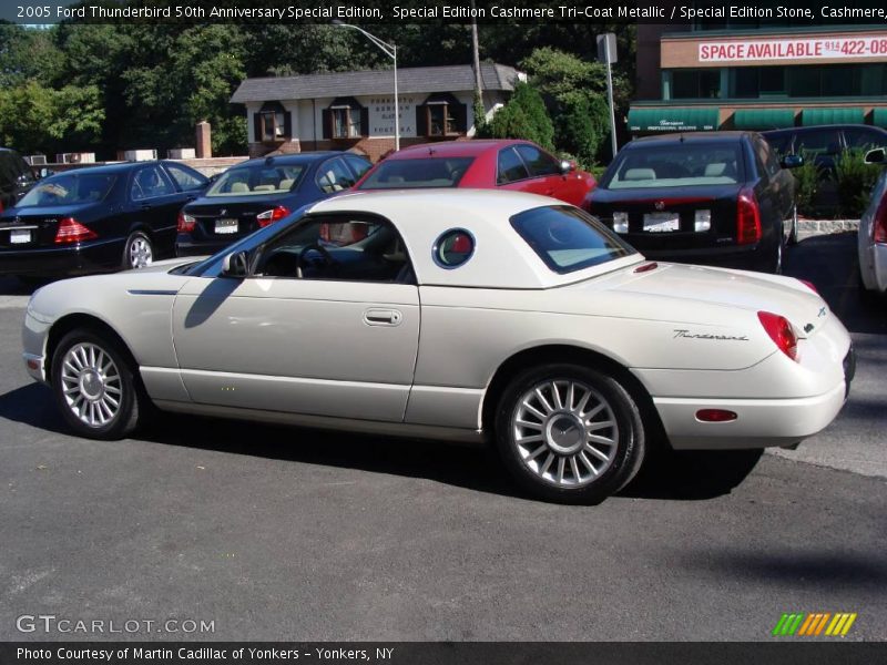 Special Edition Cashmere Tri-Coat Metallic / Special Edition Stone, Cashmere, Soft Gold 2005 Ford Thunderbird 50th Anniversary Special Edition
