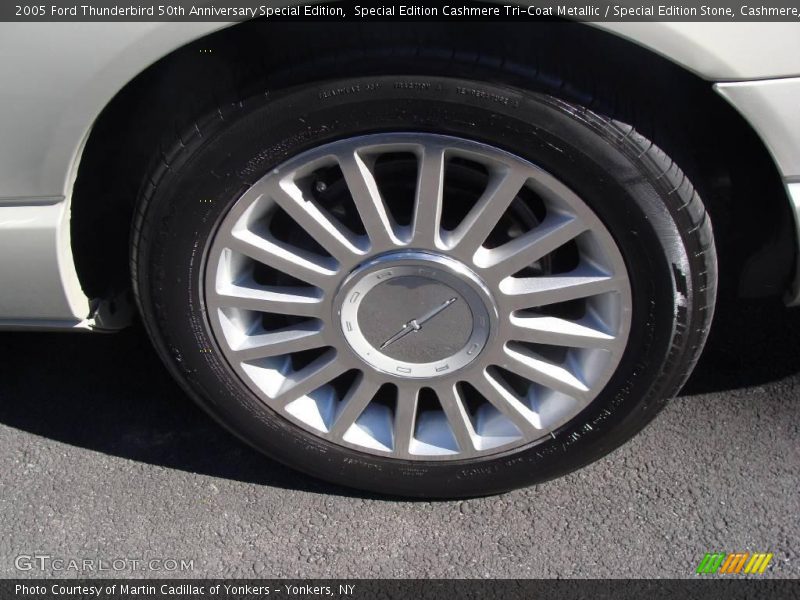 Special Edition Cashmere Tri-Coat Metallic / Special Edition Stone, Cashmere, Soft Gold 2005 Ford Thunderbird 50th Anniversary Special Edition