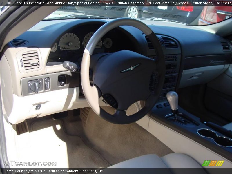 Special Edition Cashmere Tri-Coat Metallic / Special Edition Stone, Cashmere, Soft Gold 2005 Ford Thunderbird 50th Anniversary Special Edition