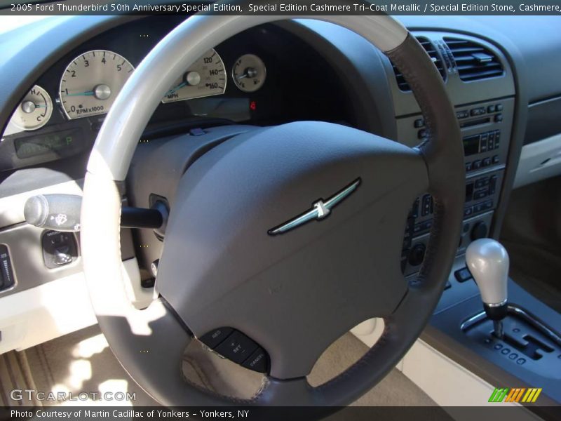 Special Edition Cashmere Tri-Coat Metallic / Special Edition Stone, Cashmere, Soft Gold 2005 Ford Thunderbird 50th Anniversary Special Edition