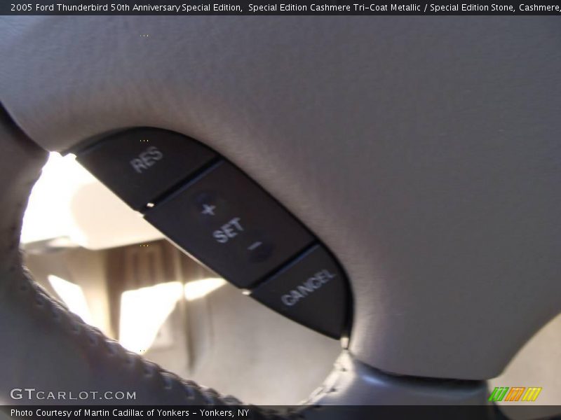 Special Edition Cashmere Tri-Coat Metallic / Special Edition Stone, Cashmere, Soft Gold 2005 Ford Thunderbird 50th Anniversary Special Edition