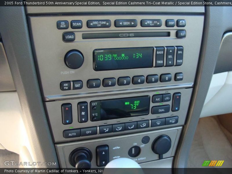 Special Edition Cashmere Tri-Coat Metallic / Special Edition Stone, Cashmere, Soft Gold 2005 Ford Thunderbird 50th Anniversary Special Edition