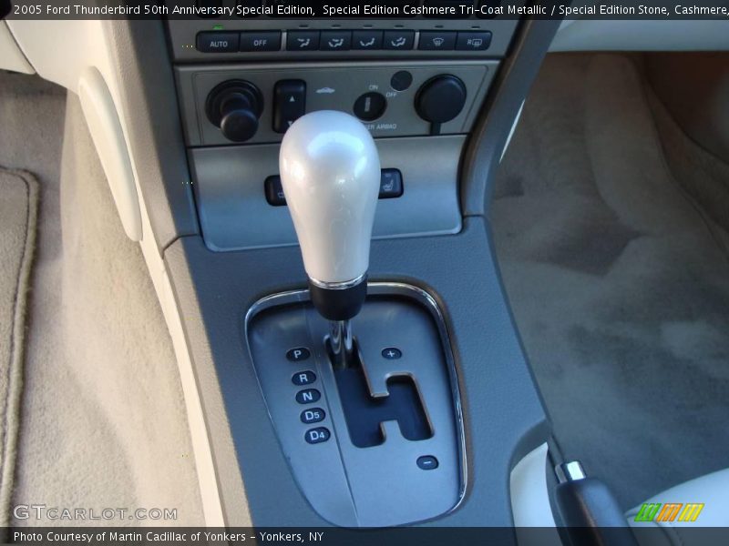 Special Edition Cashmere Tri-Coat Metallic / Special Edition Stone, Cashmere, Soft Gold 2005 Ford Thunderbird 50th Anniversary Special Edition