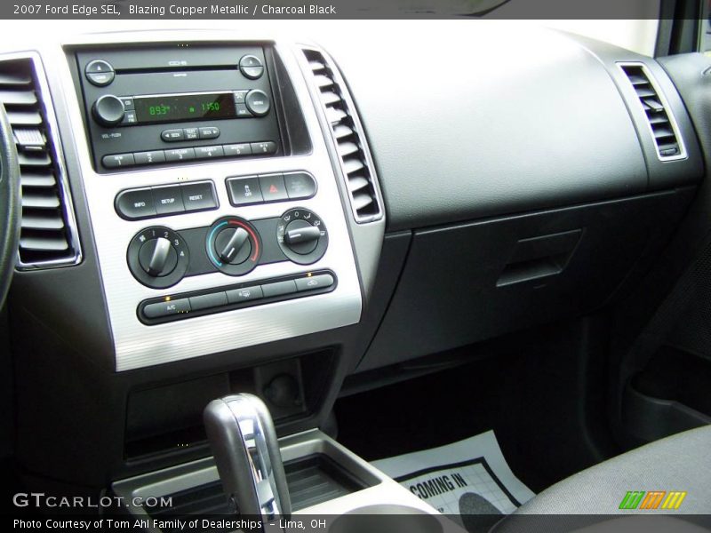 Blazing Copper Metallic / Charcoal Black 2007 Ford Edge SEL