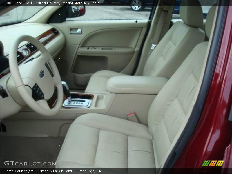 Merlot Metallic / Shale 2007 Ford Five Hundred Limited