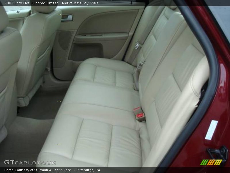 Merlot Metallic / Shale 2007 Ford Five Hundred Limited