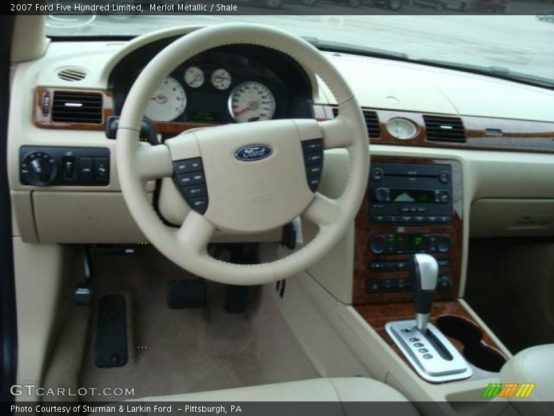Merlot Metallic / Shale 2007 Ford Five Hundred Limited