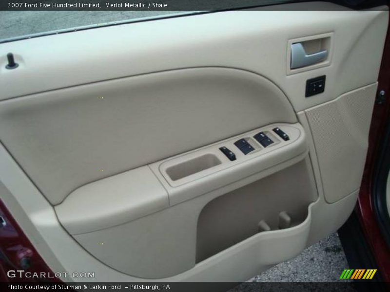 Merlot Metallic / Shale 2007 Ford Five Hundred Limited
