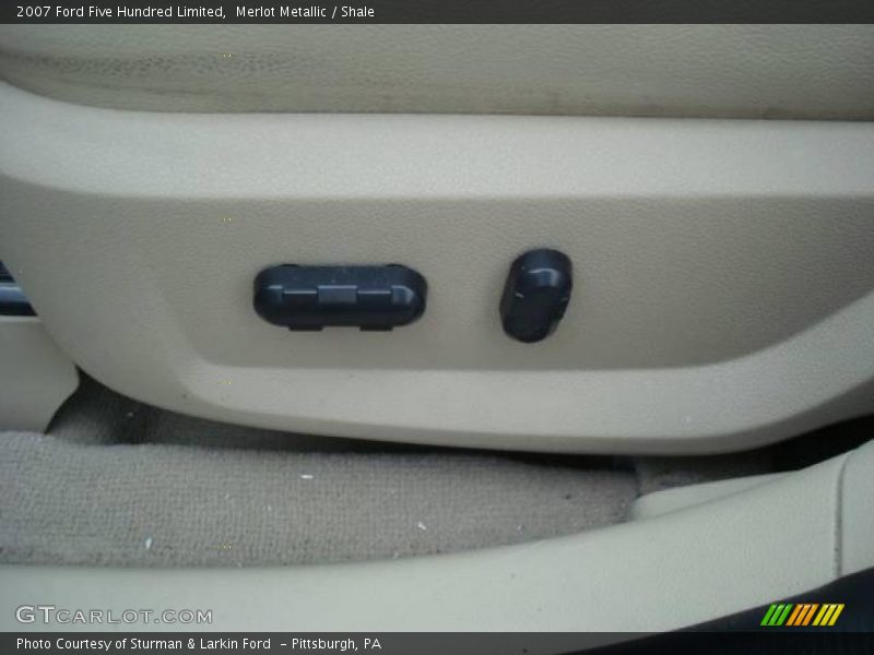 Merlot Metallic / Shale 2007 Ford Five Hundred Limited