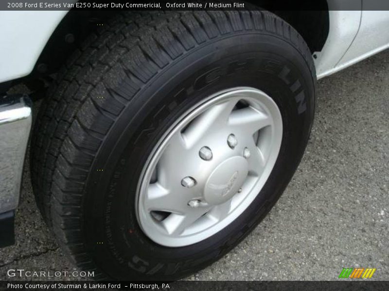 Oxford White / Medium Flint 2008 Ford E Series Van E250 Super Duty Commericial