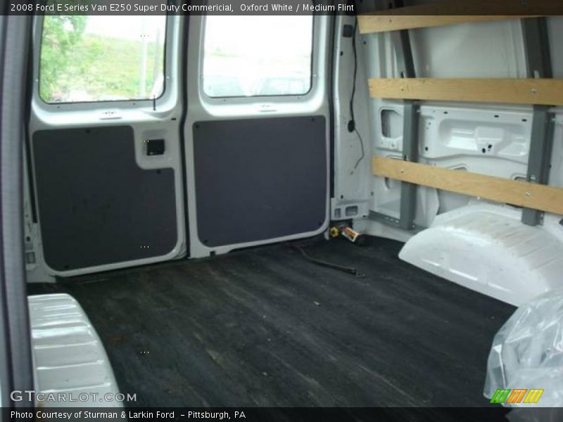 Oxford White / Medium Flint 2008 Ford E Series Van E250 Super Duty Commericial