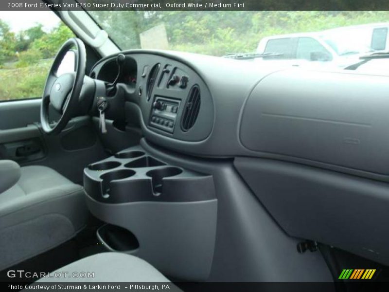 Oxford White / Medium Flint 2008 Ford E Series Van E250 Super Duty Commericial