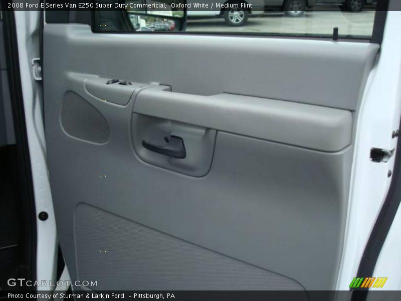 Oxford White / Medium Flint 2008 Ford E Series Van E250 Super Duty Commericial