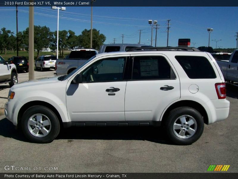 White Suede / Camel 2010 Ford Escape XLT V6