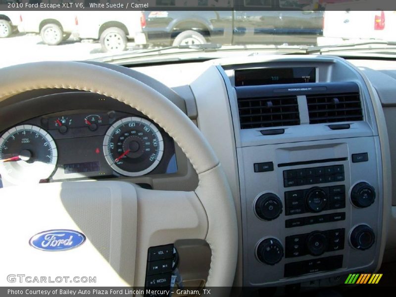 White Suede / Camel 2010 Ford Escape XLT V6