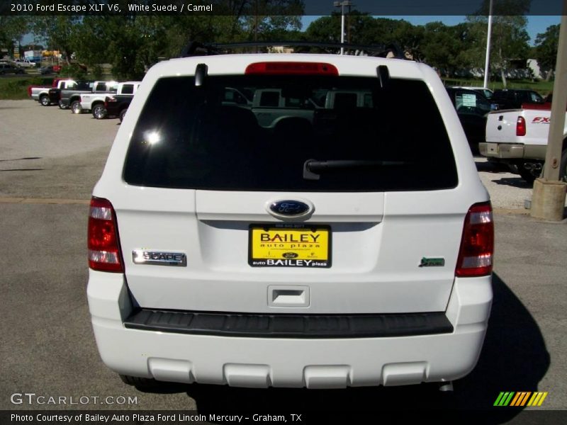 White Suede / Camel 2010 Ford Escape XLT V6