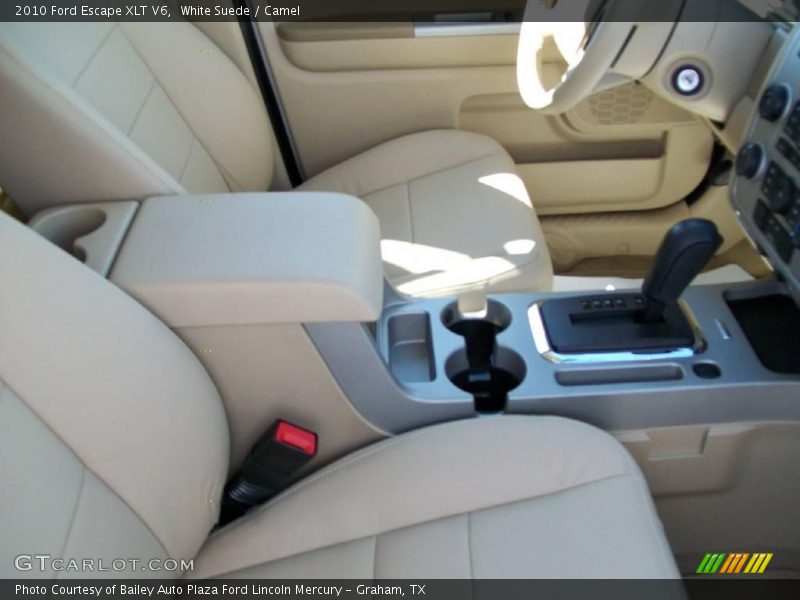 White Suede / Camel 2010 Ford Escape XLT V6