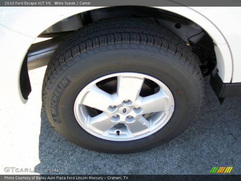 White Suede / Camel 2010 Ford Escape XLT V6