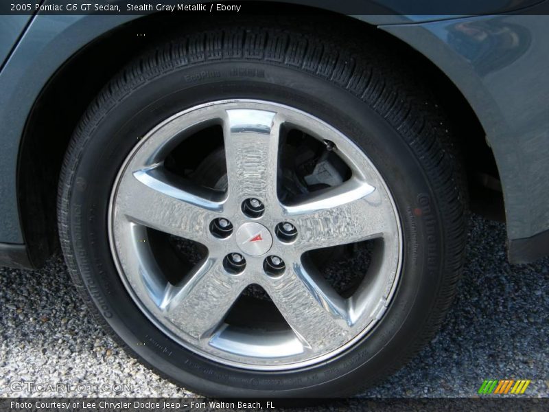 Stealth Gray Metallic / Ebony 2005 Pontiac G6 GT Sedan
