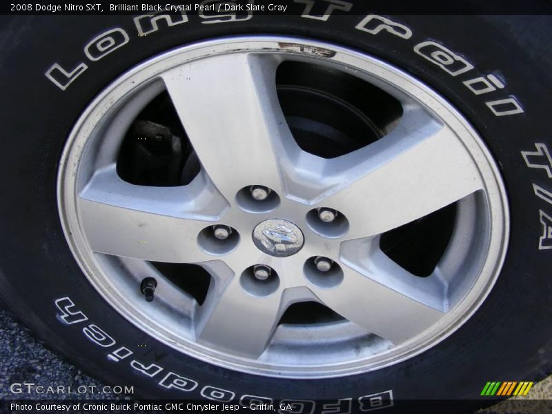 Brilliant Black Crystal Pearl / Dark Slate Gray 2008 Dodge Nitro SXT