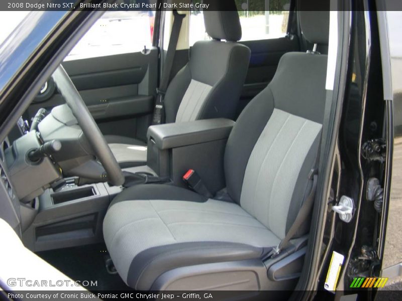 Brilliant Black Crystal Pearl / Dark Slate Gray 2008 Dodge Nitro SXT