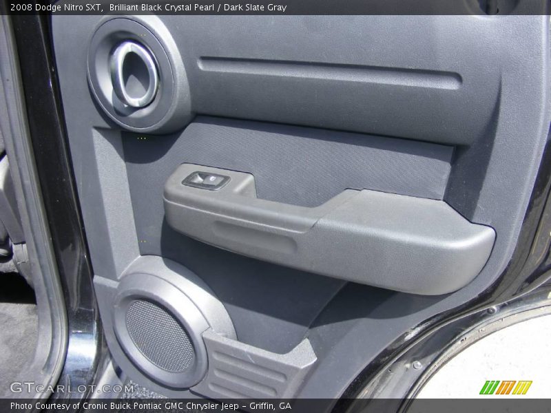 Brilliant Black Crystal Pearl / Dark Slate Gray 2008 Dodge Nitro SXT
