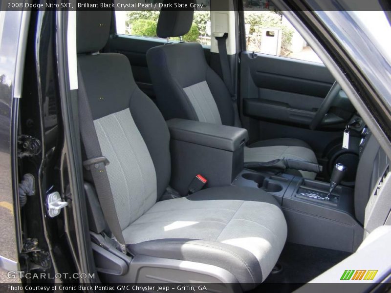 Brilliant Black Crystal Pearl / Dark Slate Gray 2008 Dodge Nitro SXT