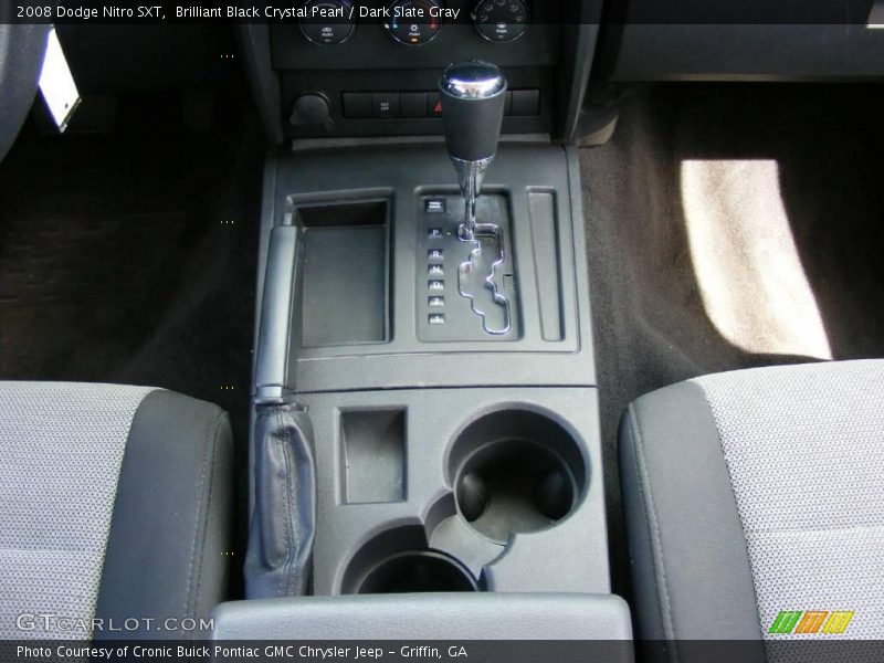 Brilliant Black Crystal Pearl / Dark Slate Gray 2008 Dodge Nitro SXT