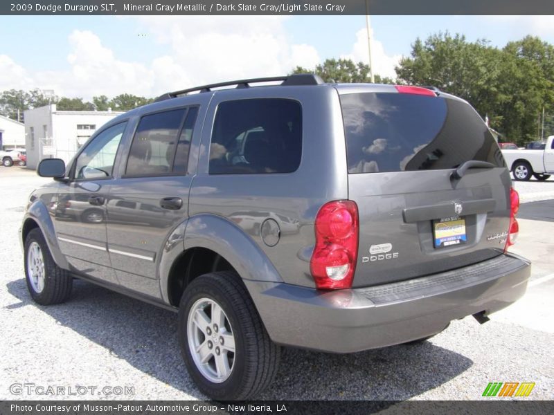 Mineral Gray Metallic / Dark Slate Gray/Light Slate Gray 2009 Dodge Durango SLT