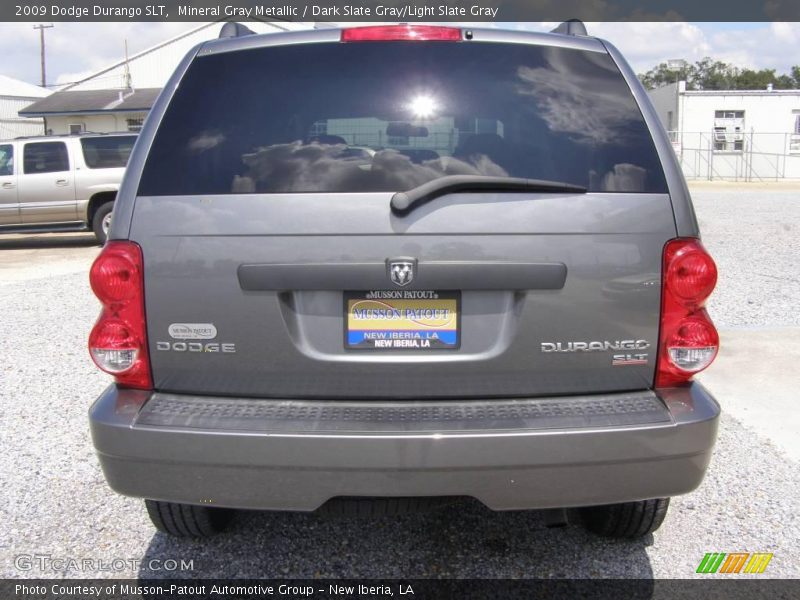 Mineral Gray Metallic / Dark Slate Gray/Light Slate Gray 2009 Dodge Durango SLT