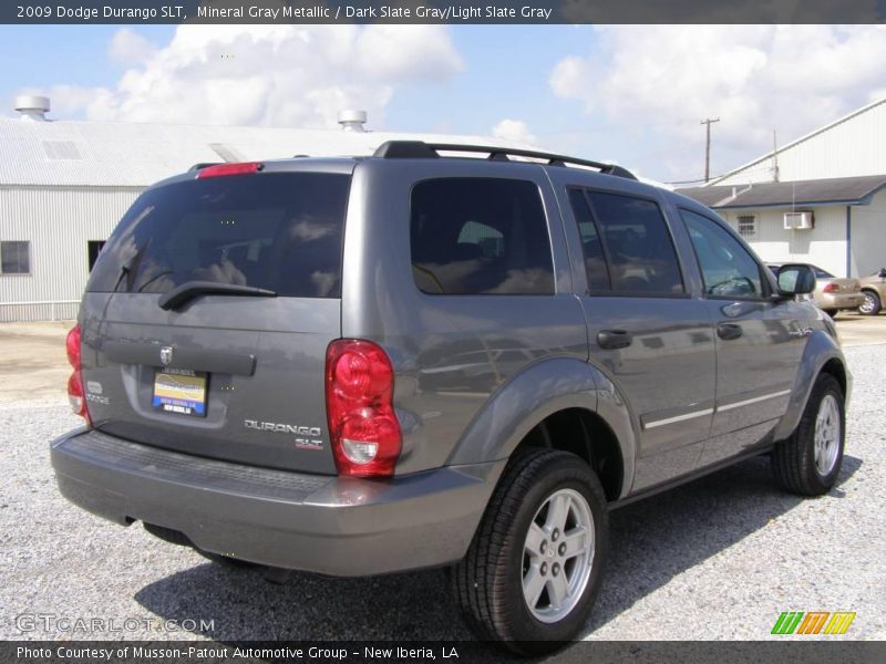 Mineral Gray Metallic / Dark Slate Gray/Light Slate Gray 2009 Dodge Durango SLT