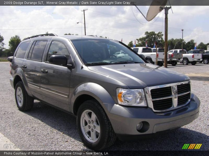 Mineral Gray Metallic / Dark Slate Gray/Light Slate Gray 2009 Dodge Durango SLT